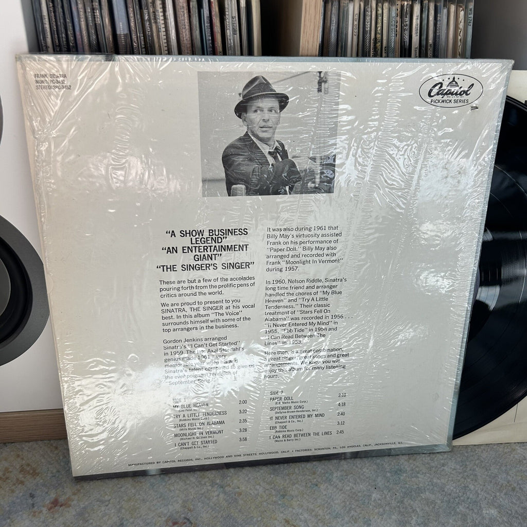 Frank Sinatra Try A Little Tenderness Rainbow Label In Shrink Complete W/Sleeve!