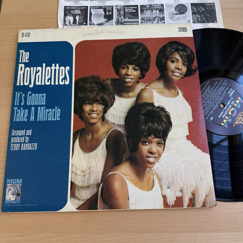 1965 The Royalettes It's Gonna Take A Miracle 1st US Stereo Press + OG Sleeve!
