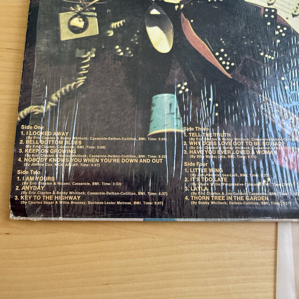 DEREK & THE DOMINOS Layla RSO 2XLP Is Pressing VG++ In SHRINK W/Sticker!