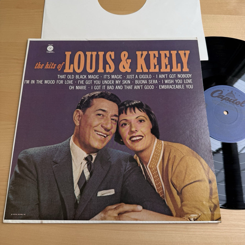 The Hits Of Louis & Keely Capitol Original 1961 Big Band Jazz US Press Excellent