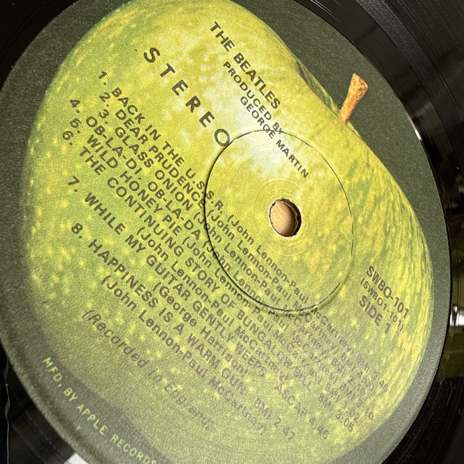 1970s BEATLES White Album APPLE 🍏 2LP + poster & pics Serial #A2303642 US Press