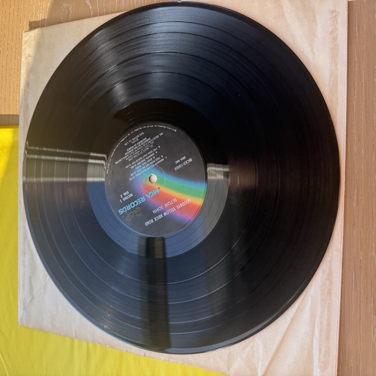 1973 Elton John Goodbye Yellow Brick Road US Press Complete W/Sleeves! VG+