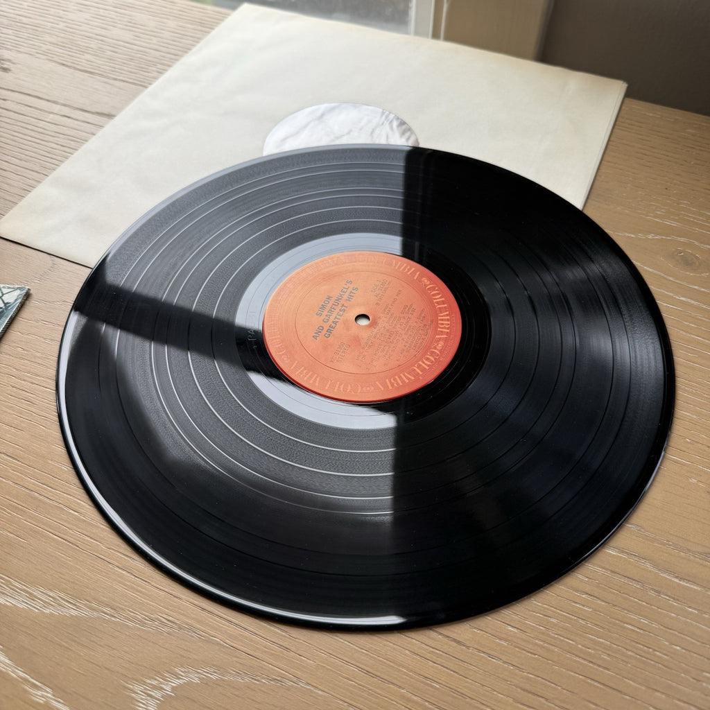 1972 SIMON AND GARFUNKEL Greatest Hits LP Hype In SHRINK EX/EX Original US Press