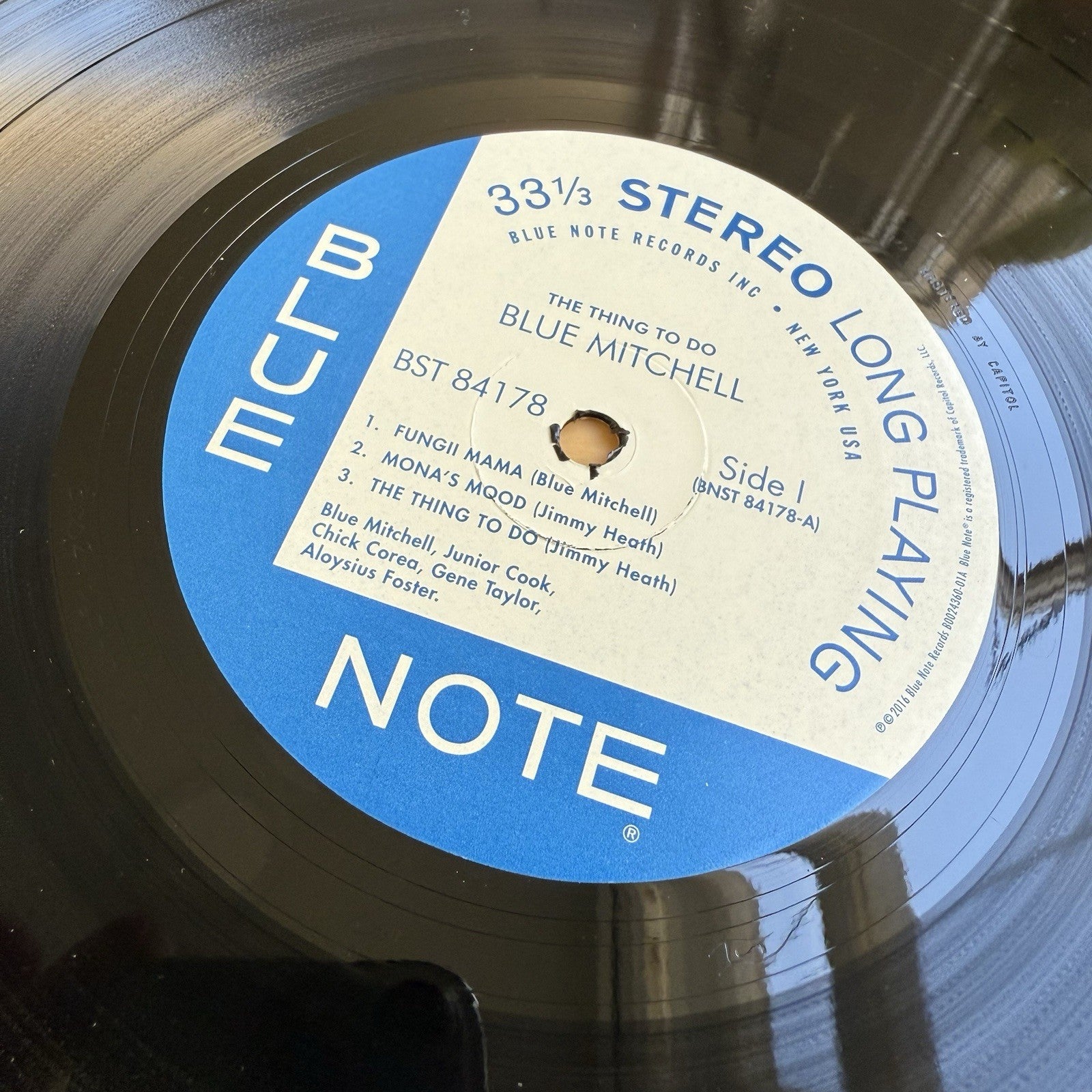 Blue Mitchell The Thing To Do Blue Note UME ST-84178 EX/EX Complete W/OG Sleeve
