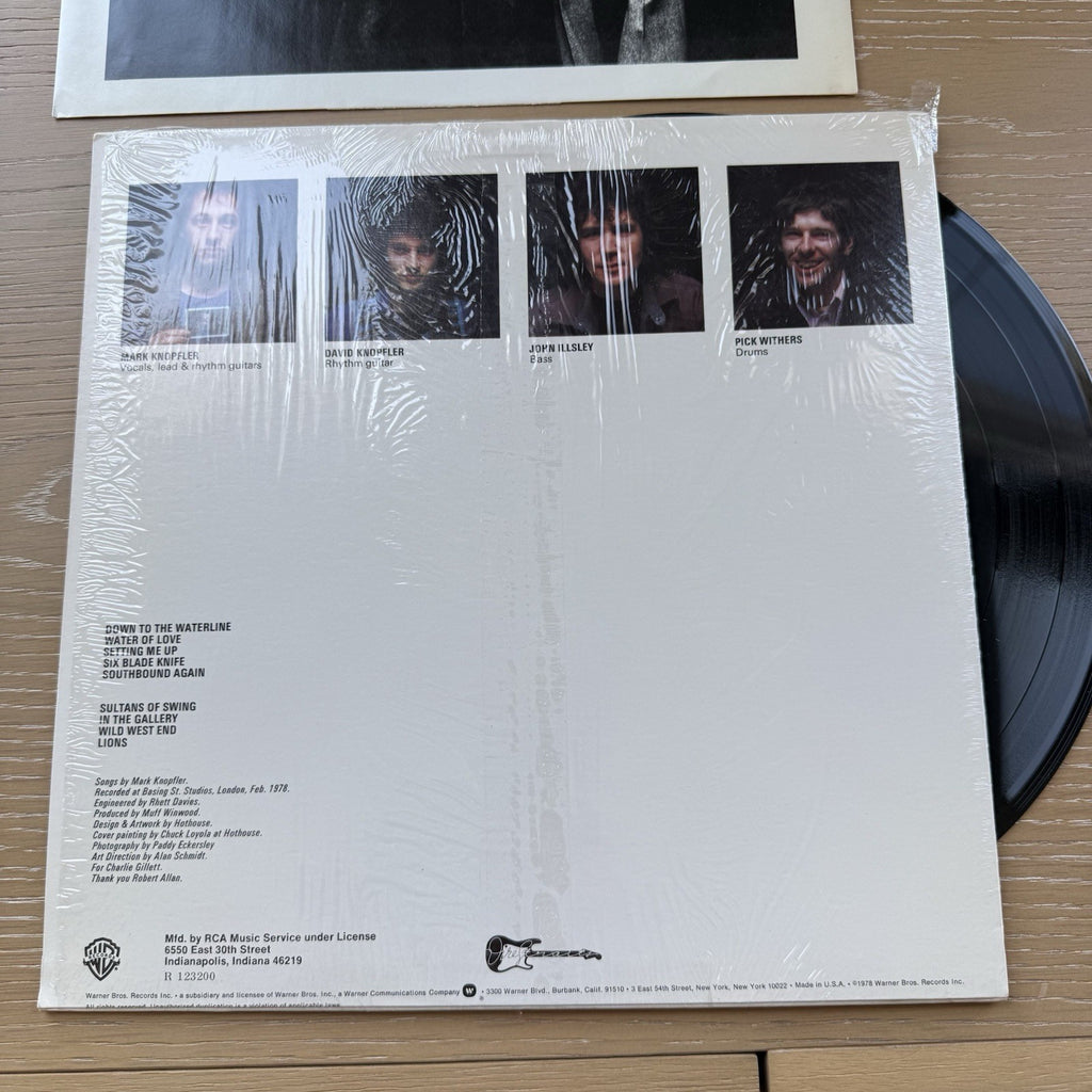 DIRE STRAITS Self Titled 1978 US Press In Shrink + W/Original Sleeve VG++