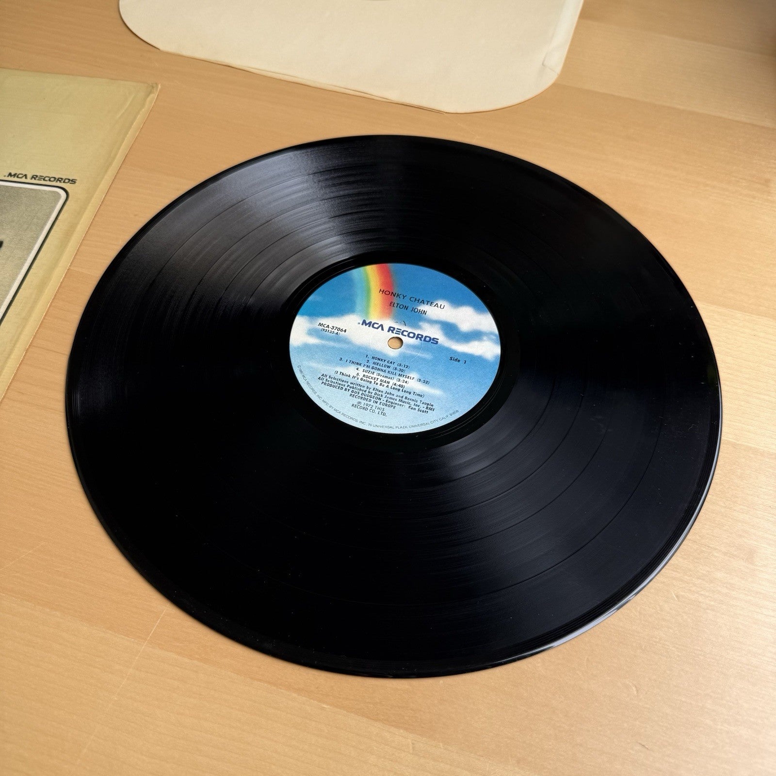 ELTON JOHN Honky Chateau US Press LP In Shrink! VG++ W/ Original Sleeve!