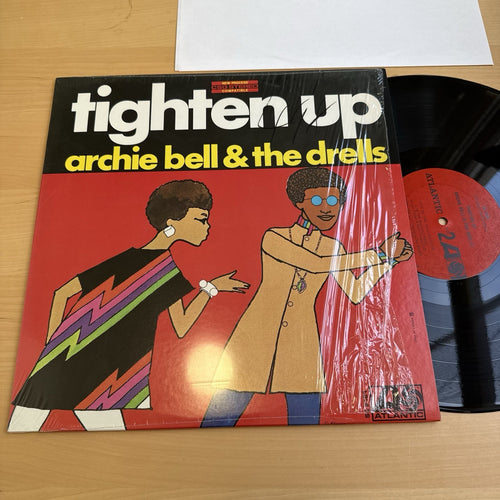 1968 Archie Bell & The Drells ‎Tighten Up In Shrink! EX/EX Atlantic Vinyl LP