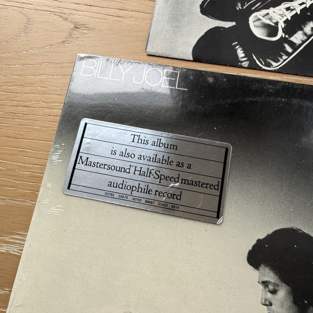 1980 Billy Joel The Stranger LP Vinyl US Press In Shrink + Hype Sticker EX/EX