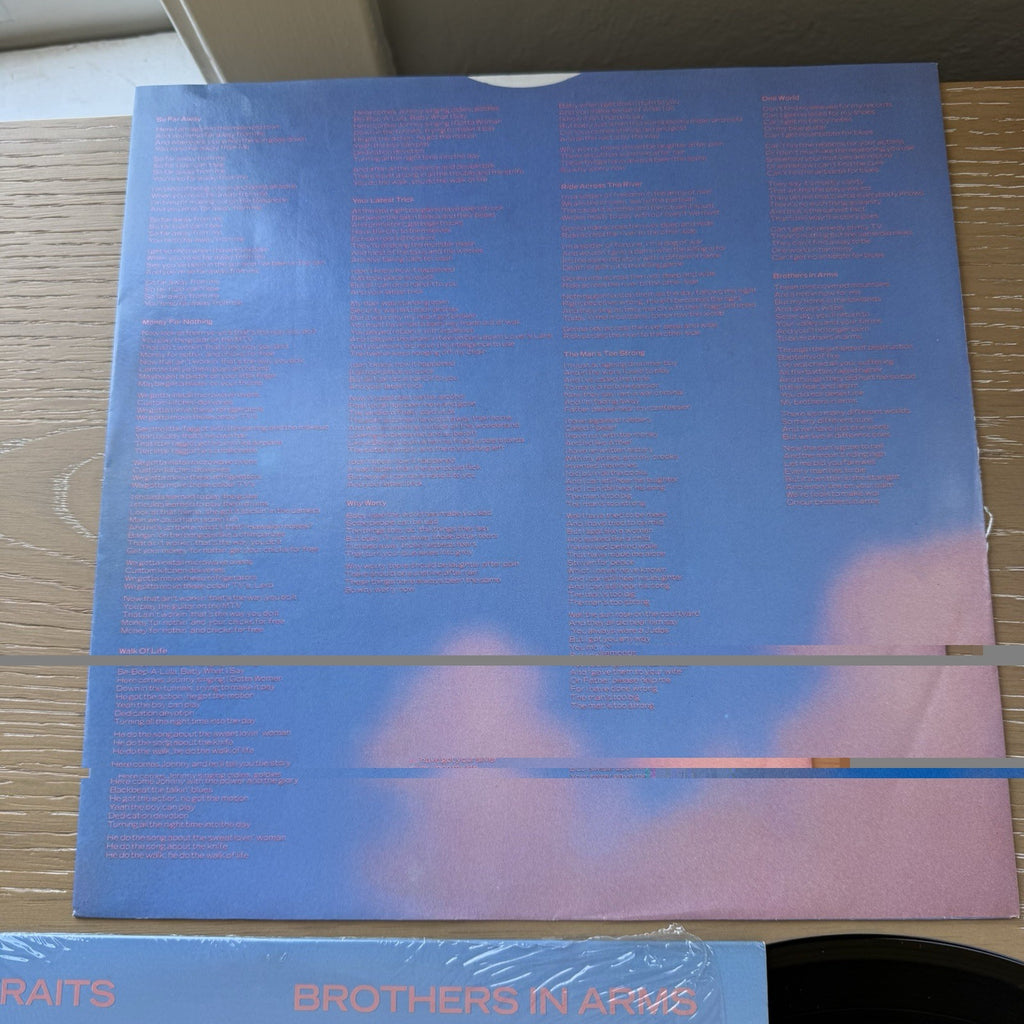 1985 Dire Straits Brothers In Arms US Press In Shrink Complete W/Original Sleeve