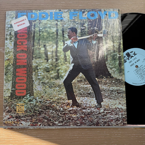 1967 EDDIE FLOYD Knock On Wood OG MONO US Press LP In Shrink + OG Store Sticker!