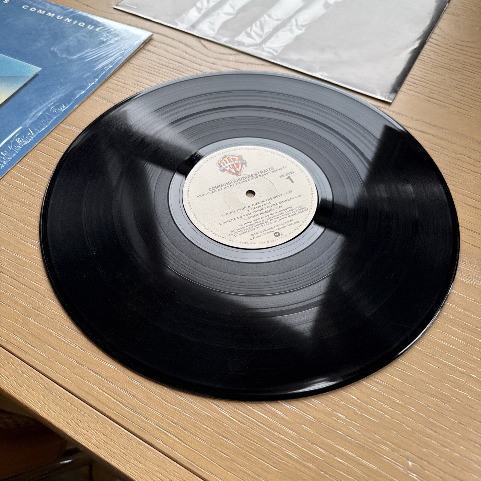 Dire Straits: Communiqué LP Vinyl US Warner Bros. US Pressing 1979 Complete EX