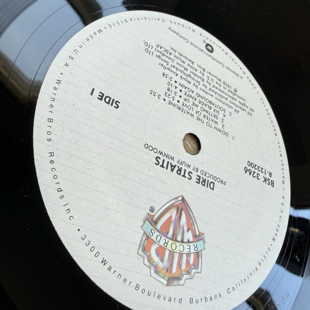 DIRE STRAITS Self Titled 1978 US Press In Shrink + W/Original Sleeve VG++