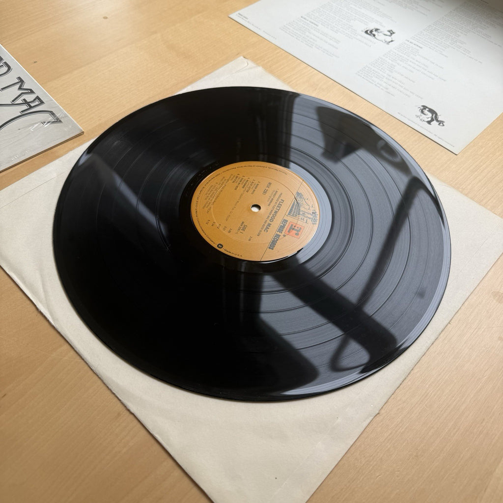 Fleetwood Mac Self Titled LP 1975 Original 1st US Press + Lyric Insert VG++