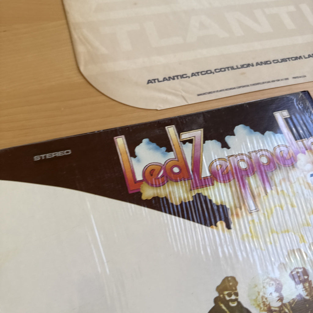 LED ZEPPELIN II 1970s Vinyl LP In Shrink! US Press W/Original Sleeve NICE! VG+