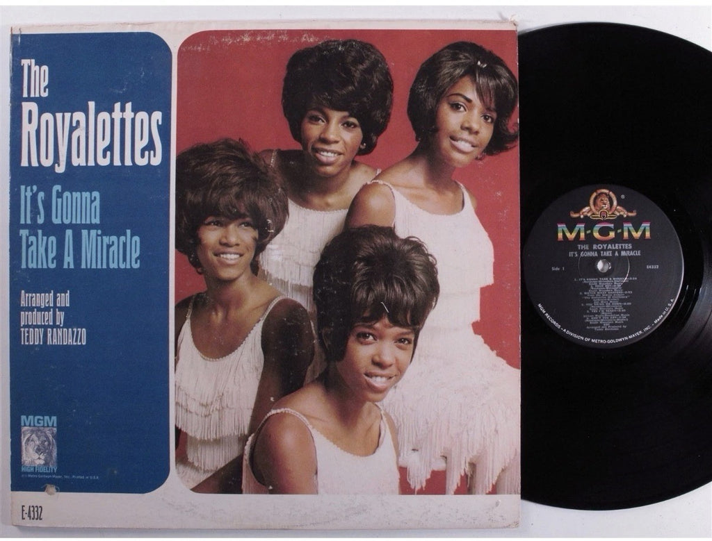 ROYALETTES It's Gonna Take A Miracle MGM LP Original US mono Pressing