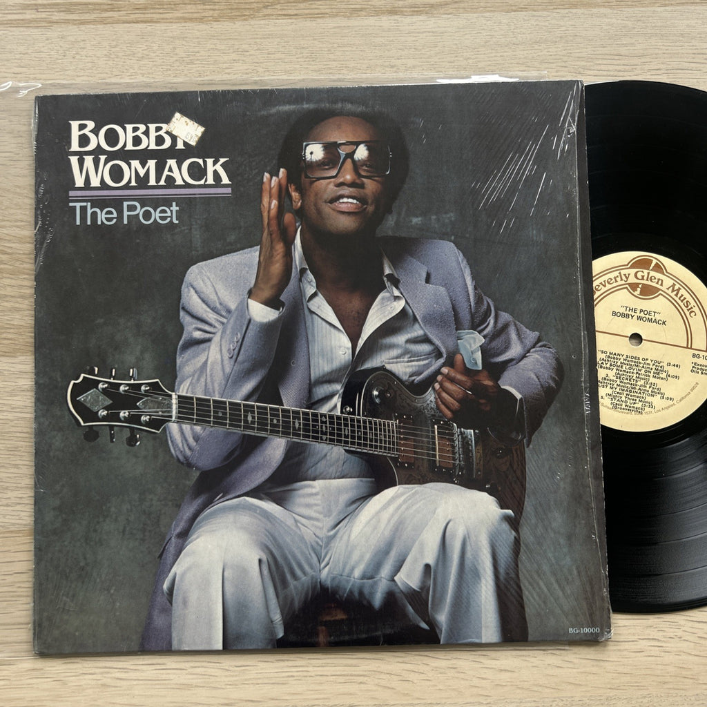 Bobby Womack ‎The Poet Original 1981 US 1st Press In Shrink! Amazing Condition