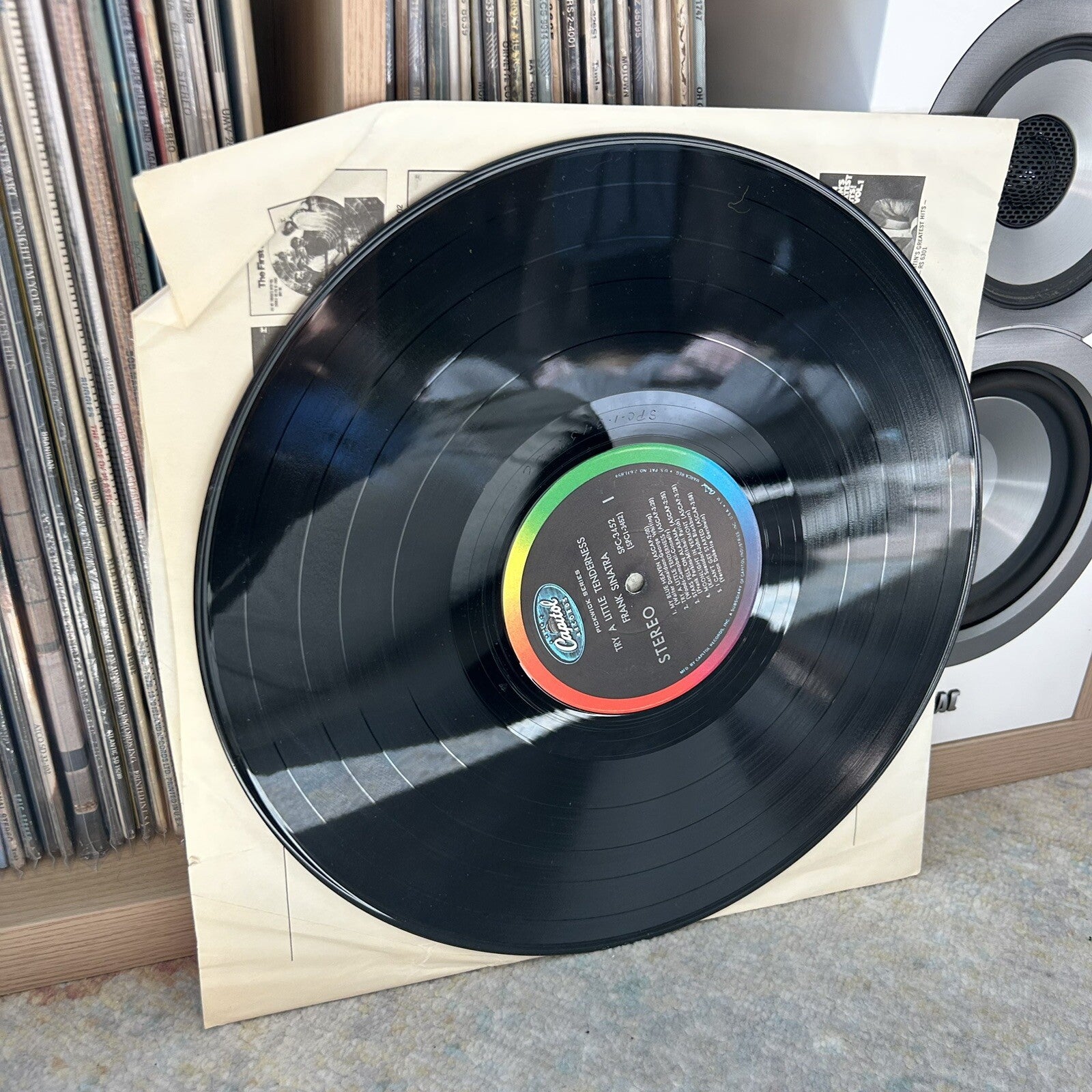 Frank Sinatra Try A Little Tenderness Rainbow Label In Shrink Complete W/Sleeve!