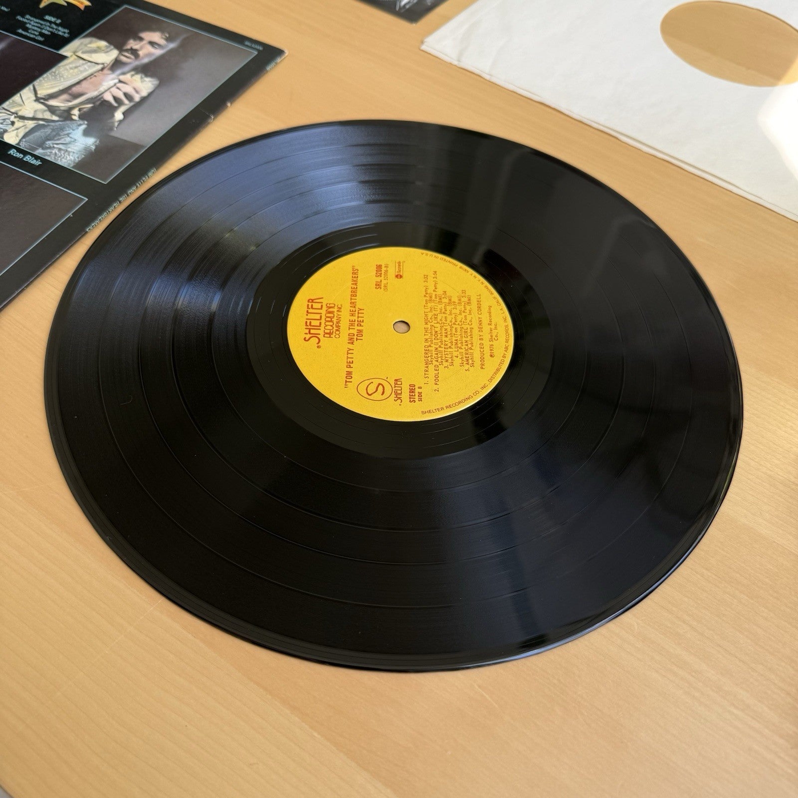 Tom Petty And The Heartbreakers OG 1976 1st US Press Shelter Records + Cut Out