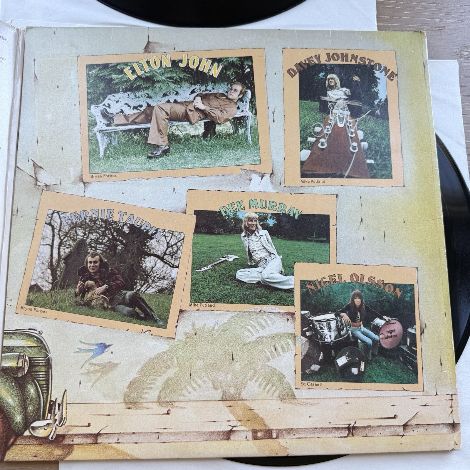 1973 Elton John Goodbye Yellow Brick Road 1st US Rainbow Press W/Sleeves! VG+