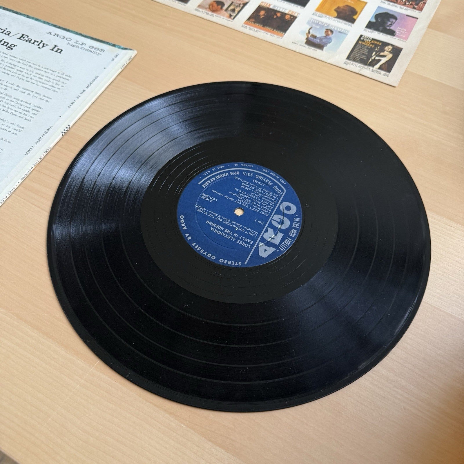 Lorez Alexandria, The Ramsey Lewis Trio Early In The Morning Stereo US Press!