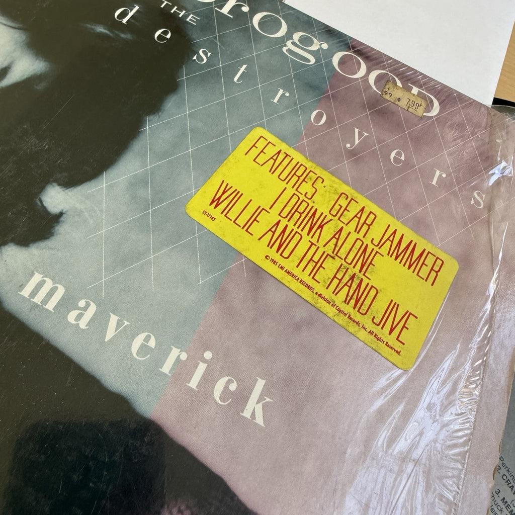 George Thorogood & The Destroyers Maverick LP with Shrink Wrap & Sticker EX 1st