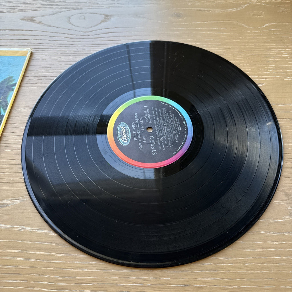 1968 The Beatles Sgt. Peppers Lonely Hearts Club Band US Press Capital Rainbow