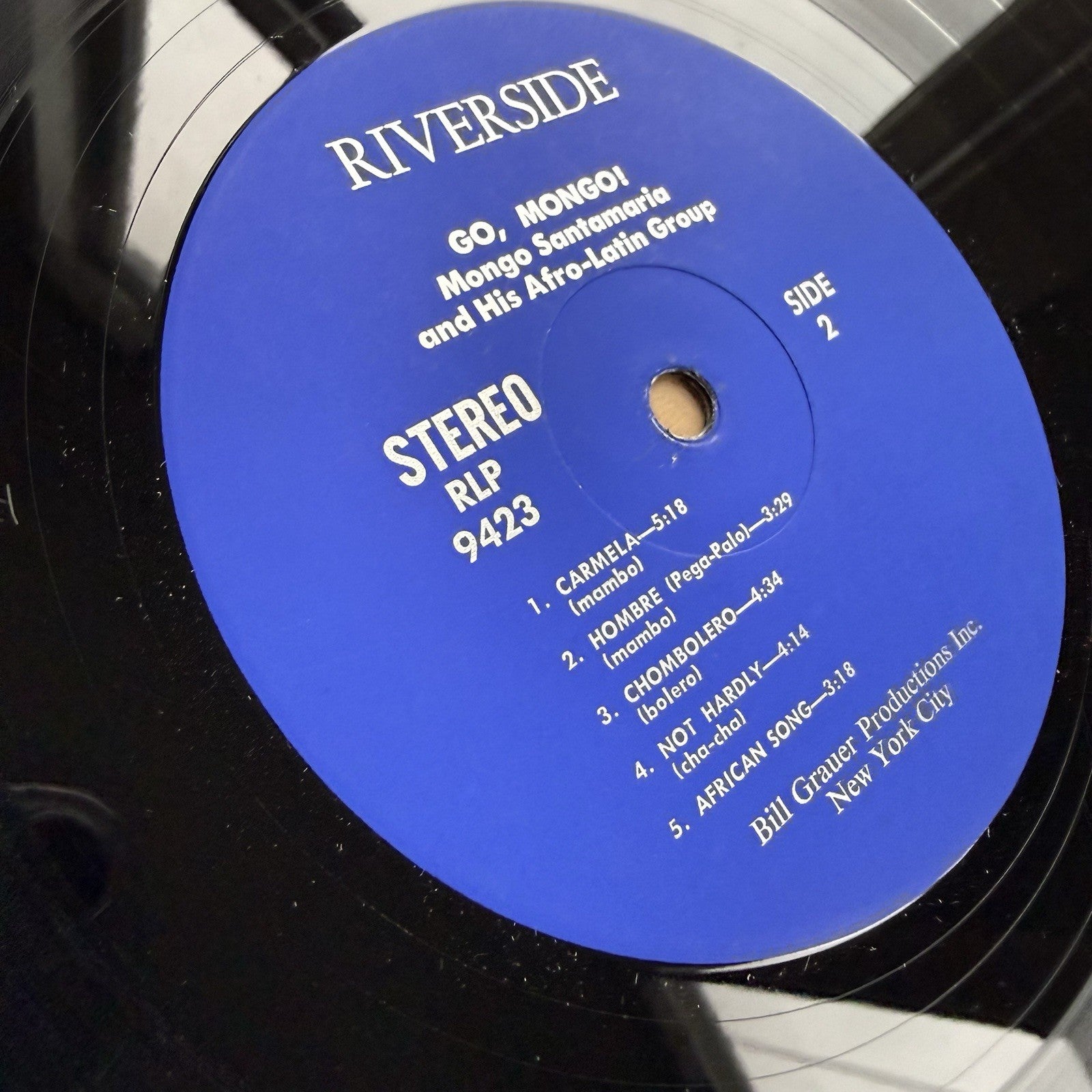 1965 US Press Go, Mongo! Mongo Santamaria and His Afro-Latin Group In Shrink!