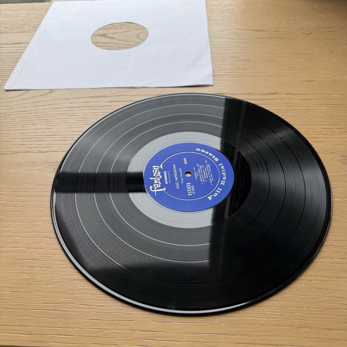 1964 Vince Guaraldi Jazz Impressions OG US Press In Shrink LP Vinyl fantasy VG+