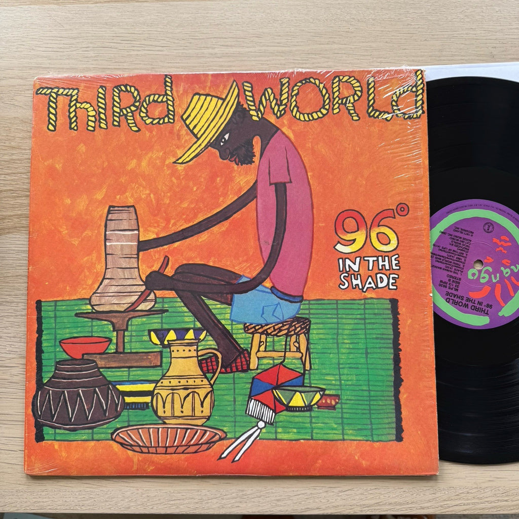 Third World: 96° In The Shade Vinyl Lp In Shrink! Complete W/Sleeve Nice Copy!