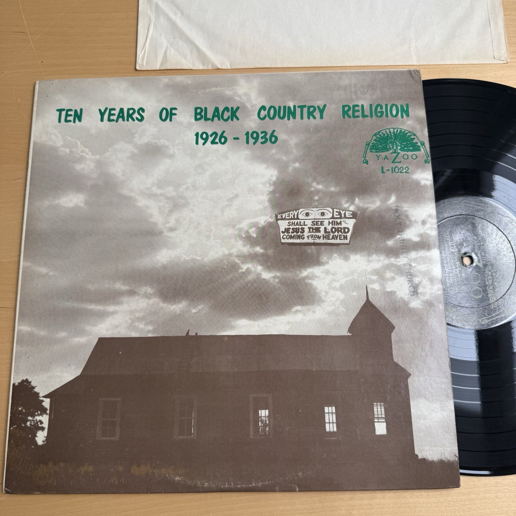 Ten years of black country religion LP 1926-1936 YAZOO Gospel US Pressing