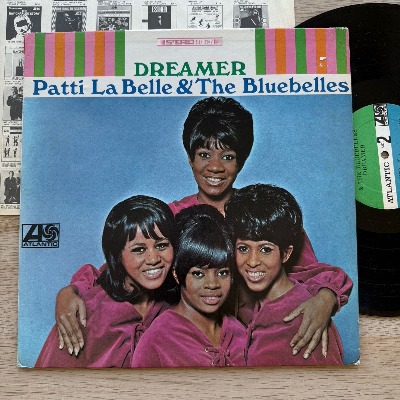PATTI La BELLE & BLUEBELLES 1967 "DREAMER" US STEREO Pressing Complete W/Sleeve