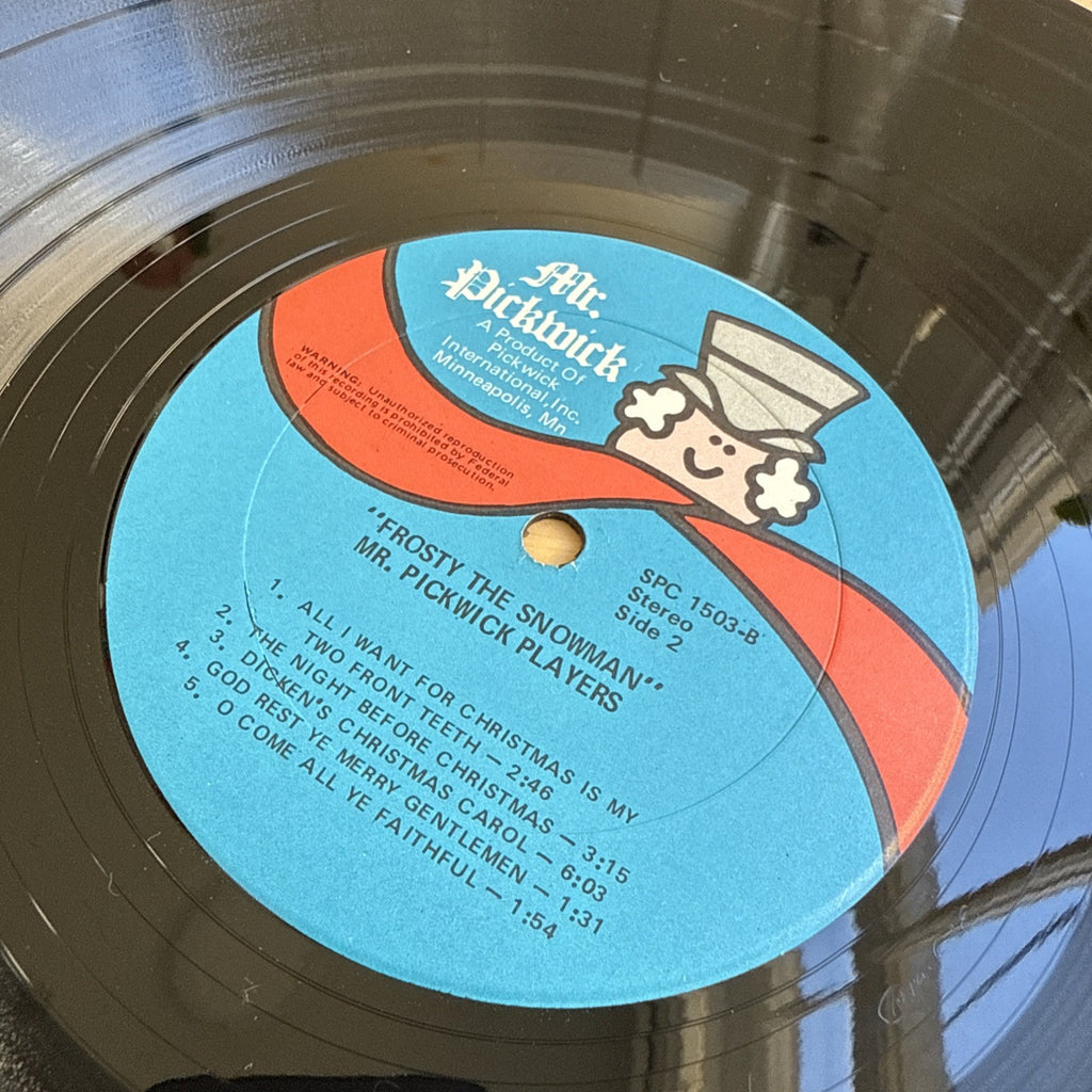 Mr. Pickwick Players – Frosty the Snowman (1977 LP, Pickwick SPC-1503)