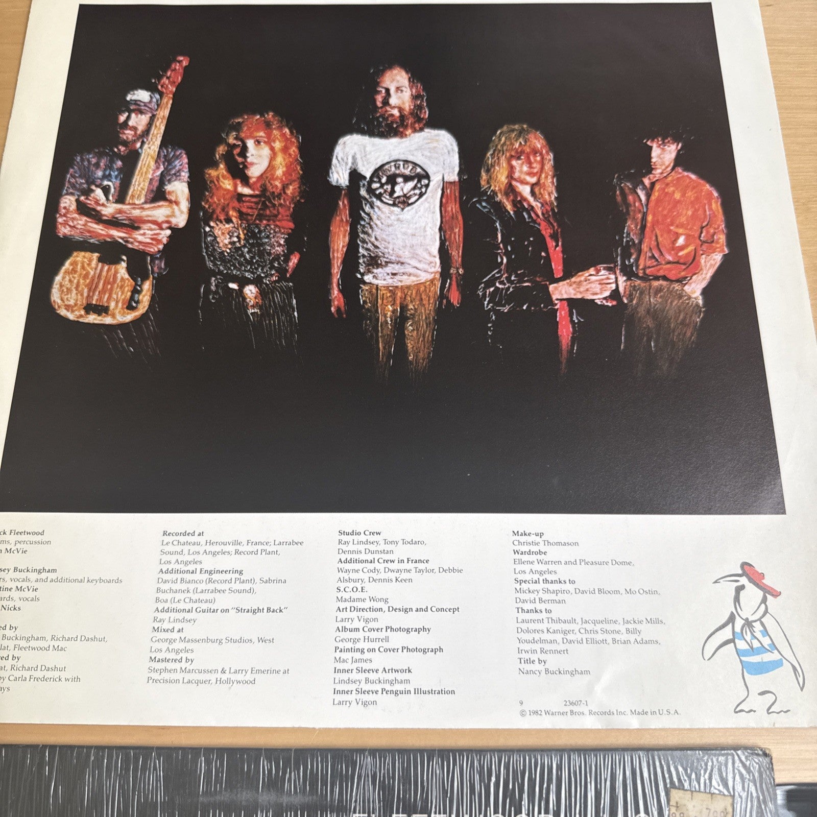 1982 Fleetwood Mac MIRAGE In Shrink! + Hype Sticker Original Inner Sleeve VG+