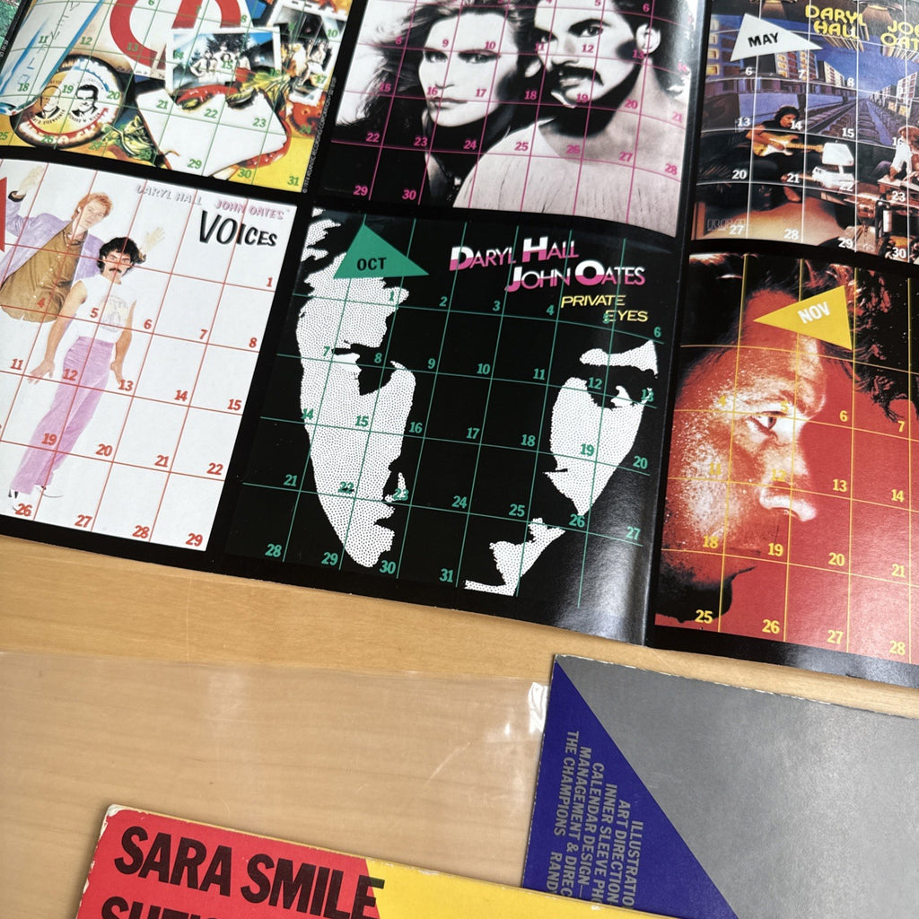 DARYL HALL & JOHN OATES Rock 'N Soul Part 1 RCA LP VG+ with poster! + OG Sleeve