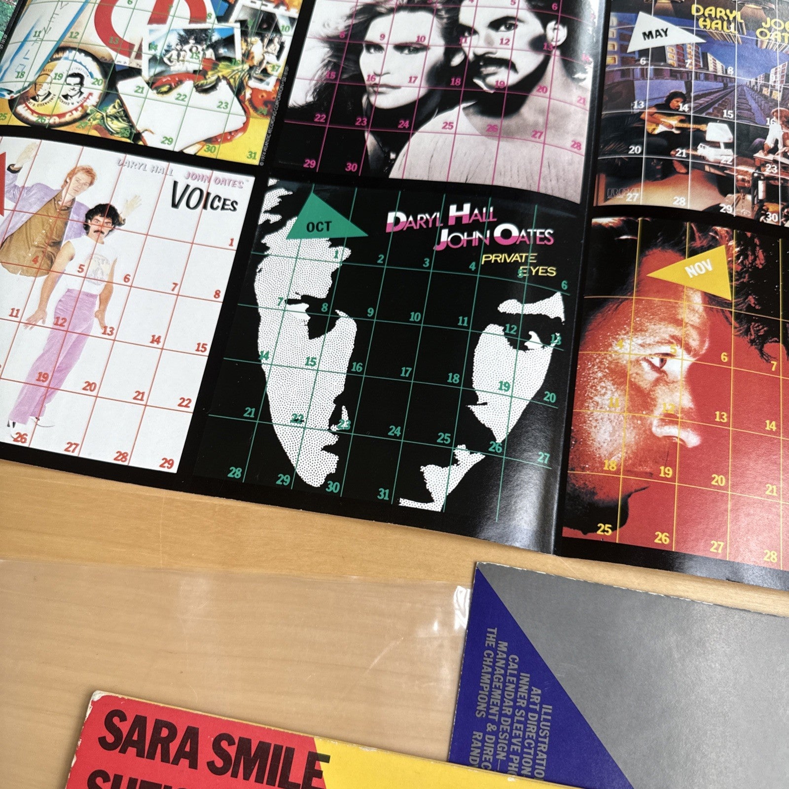 DARYL HALL & JOHN OATES Rock 'N Soul Part 1 RCA LP VG+ with poster! + OG Sleeve