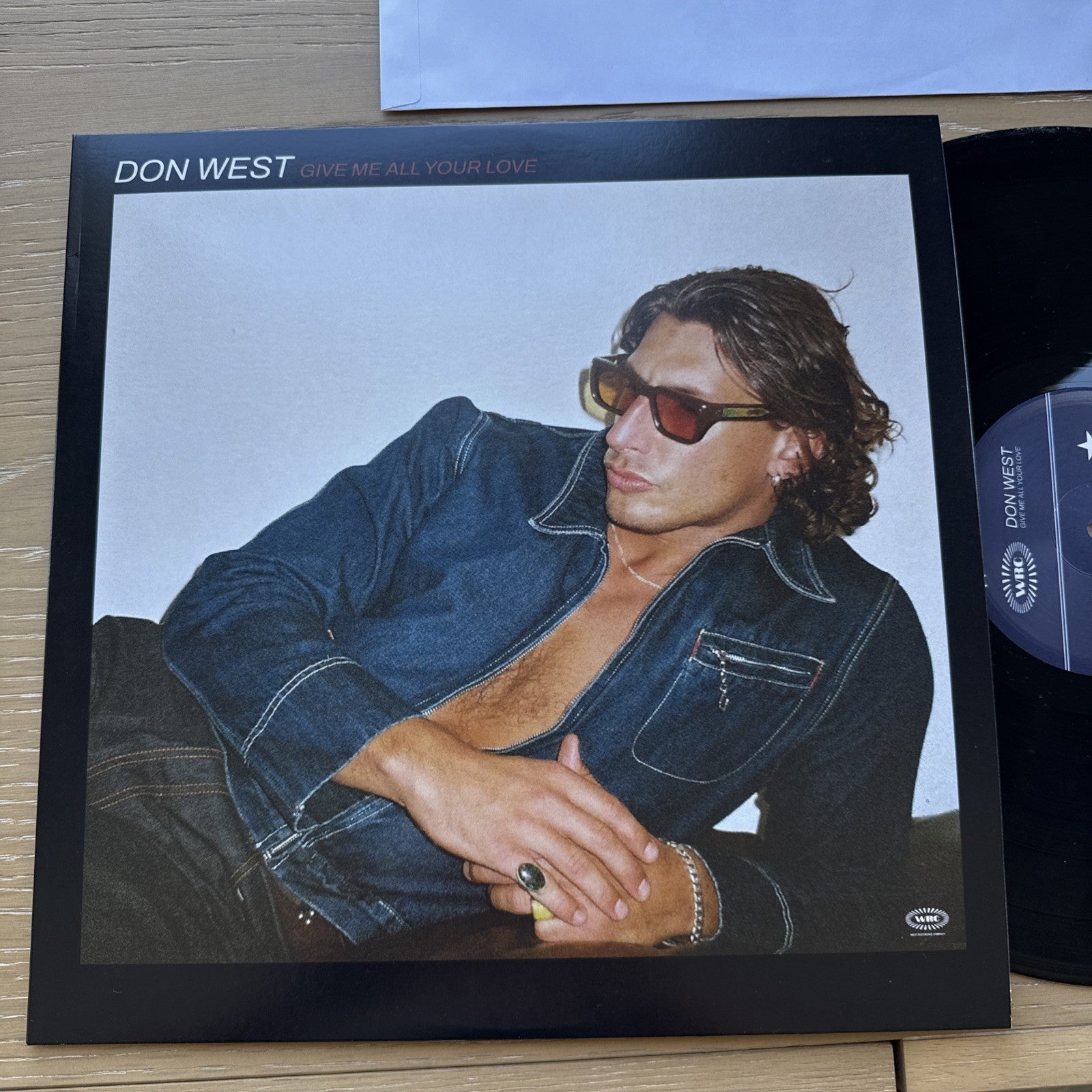 DON WEST GIVE ME ALL YOUR LOVE Vinyl LP 2025 Original Pressing EX/EX