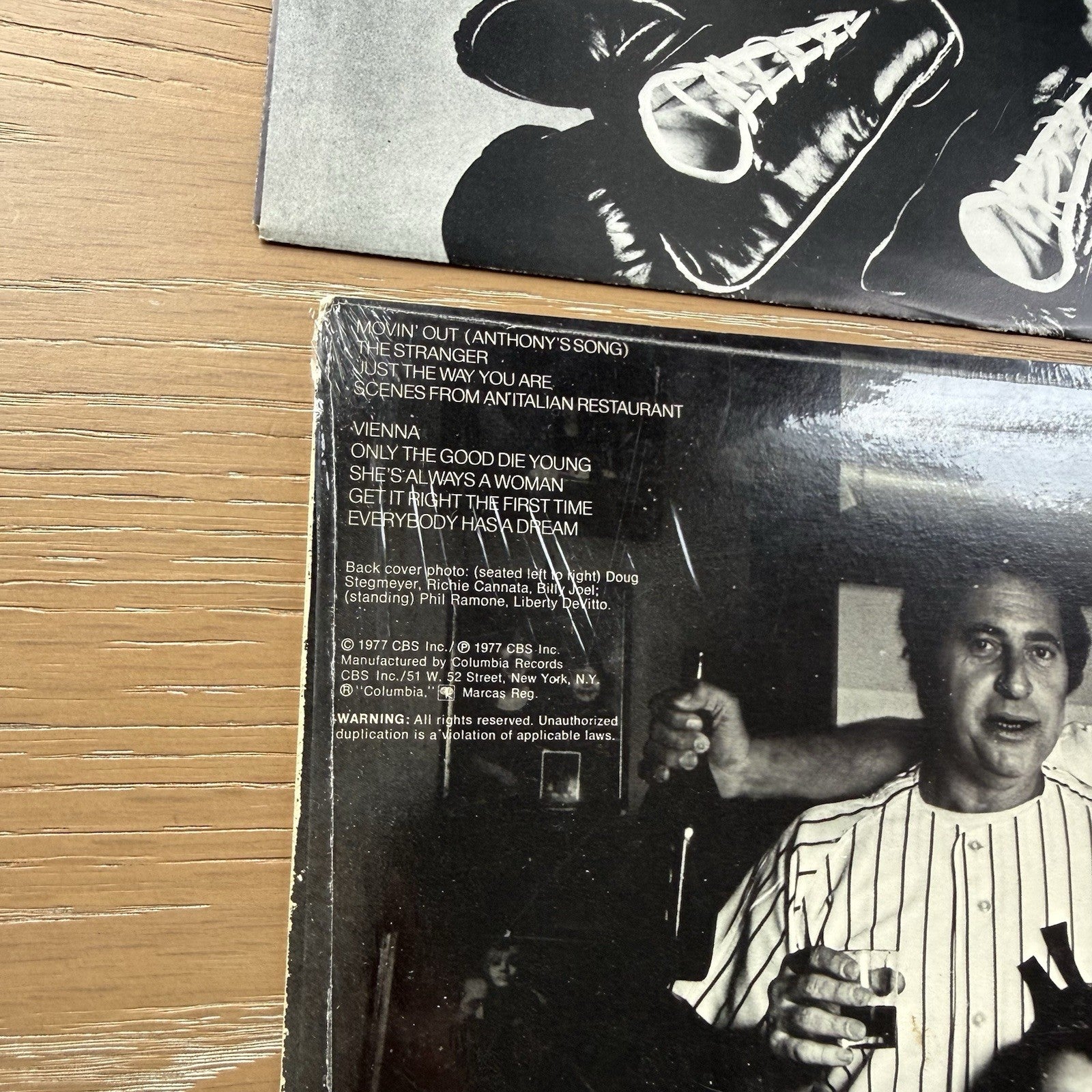 1980 Billy Joel The Stranger LP Vinyl US Press In Shrink + Hype Sticker EX/EX