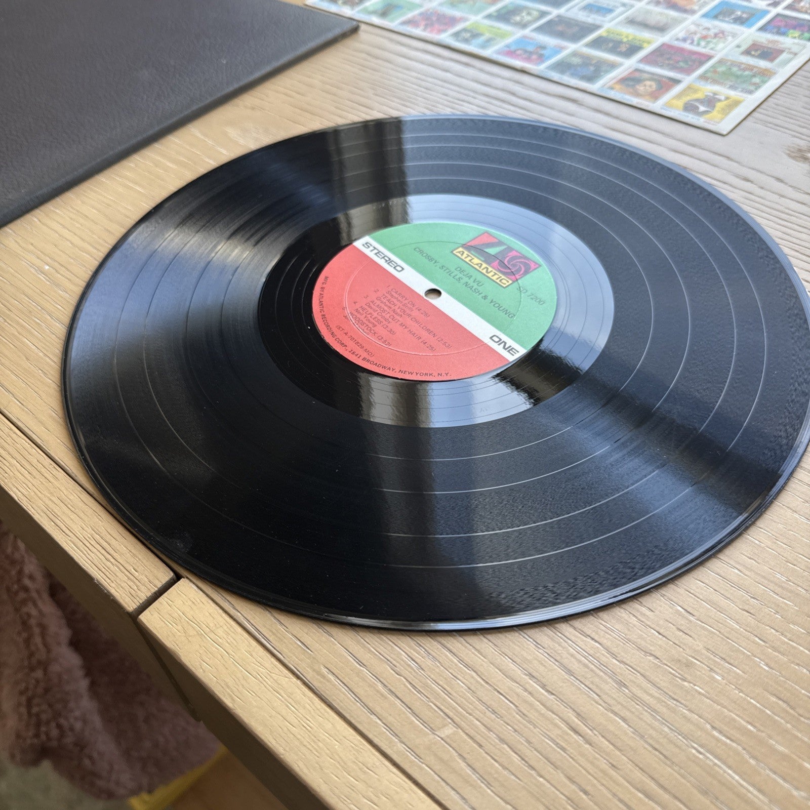 Crosby, Stills, Nash & Young Déjà Vu 1970s US Pressing VG+ Complete OG Sleeve