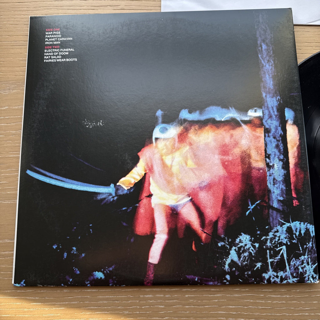 BLACK SABBATH Paranoid Rare 2006 US Press Green Label KPG @ ATM EX/EX Complete