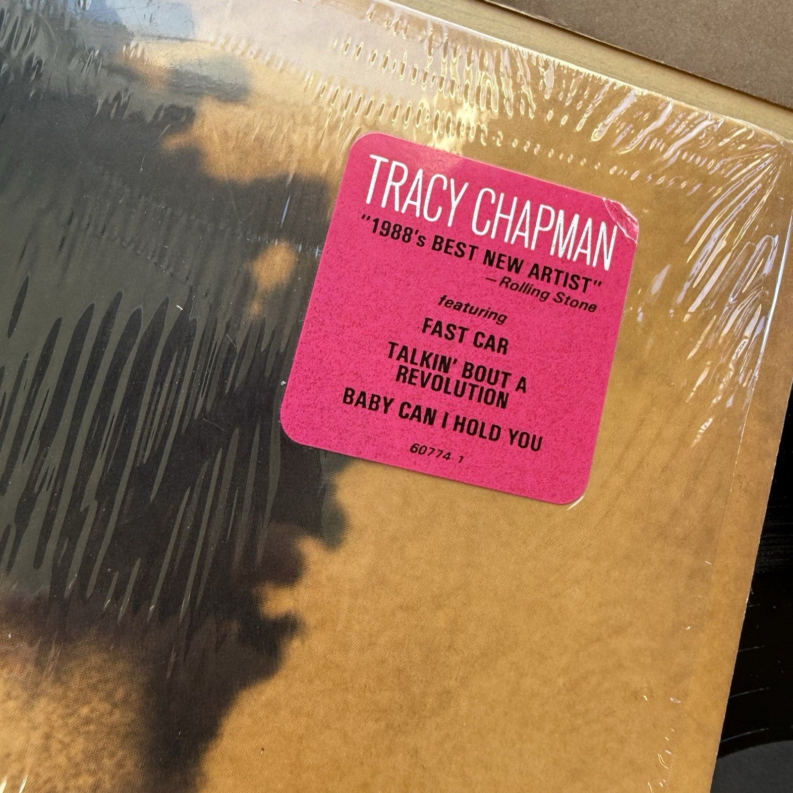 1988 Tracy Chapman Self Titled US Press In Shrink W/Hype LP US W/OG Sleeve EX