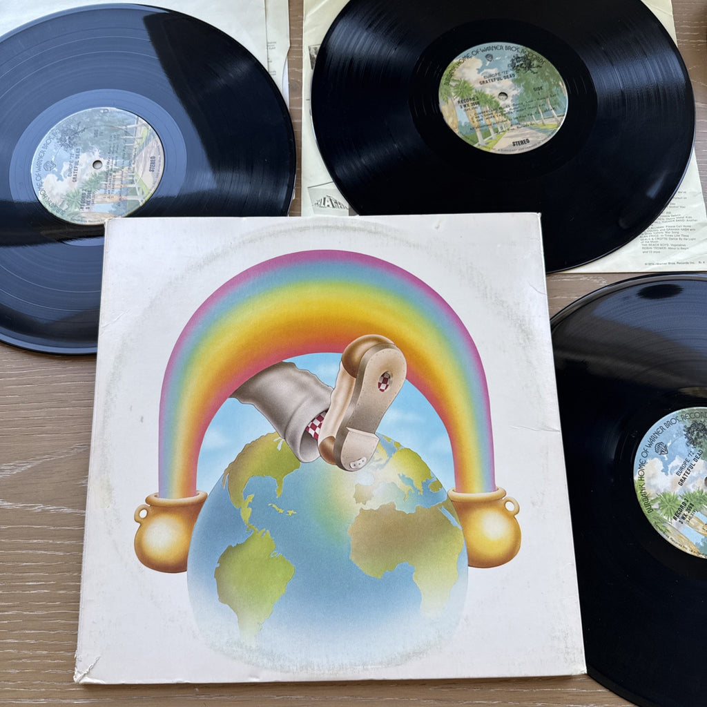 1973 The Grateful Dead Europe 3LP US Pressing VG+ W/ Original Sleeves!