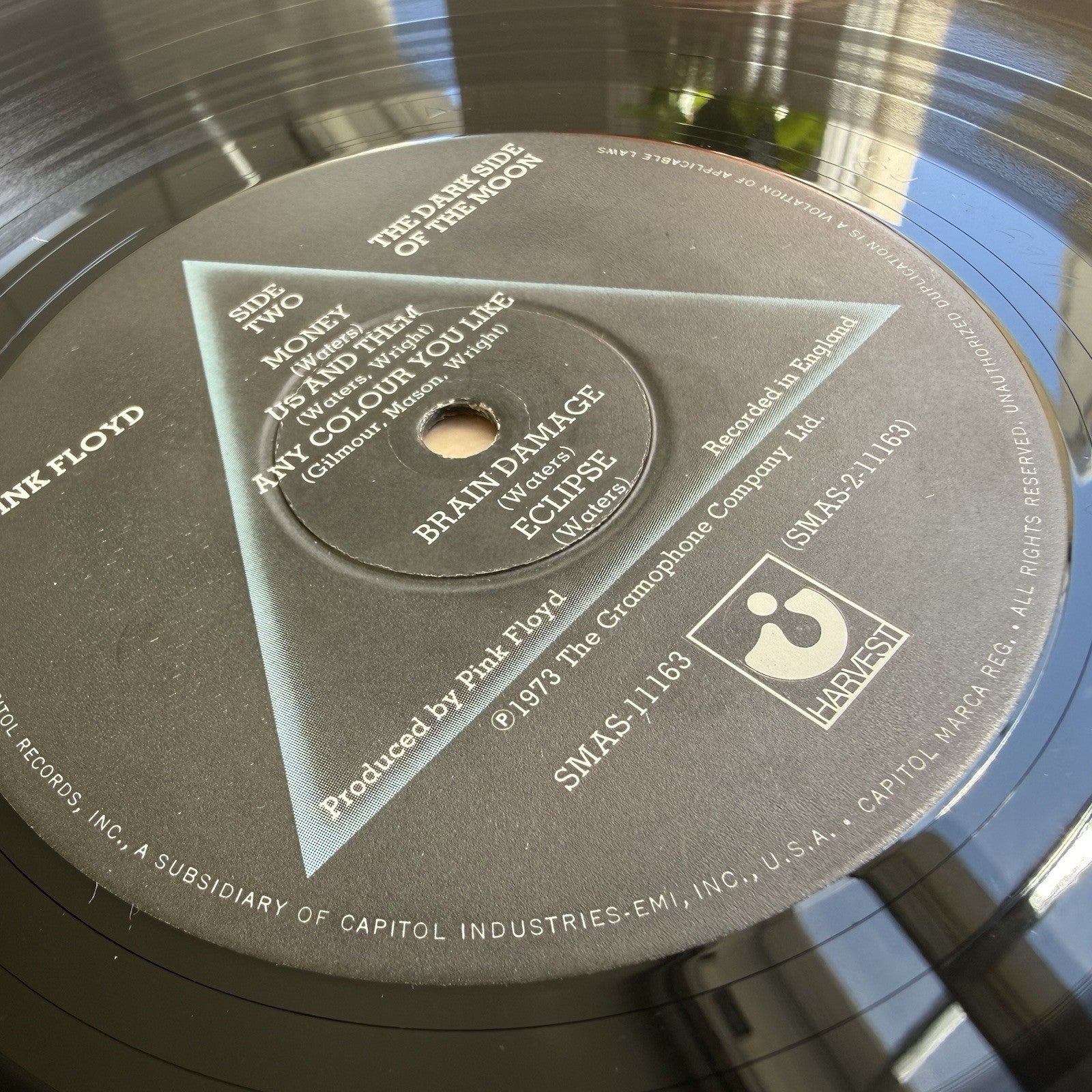 1970s PINK FLOYD Dark Side Of The Moon US Press Complete W/2 Posters VG+
