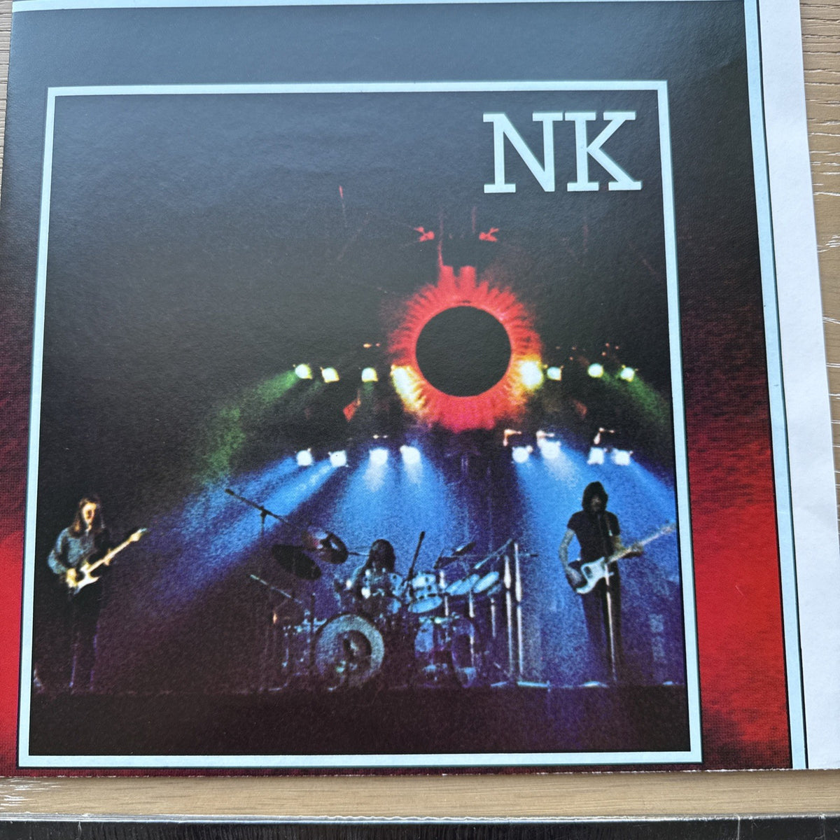 1975 PINK FLOYD Dark Side Of The Moon US Press In Shrink + Sticker VG+ OG Card