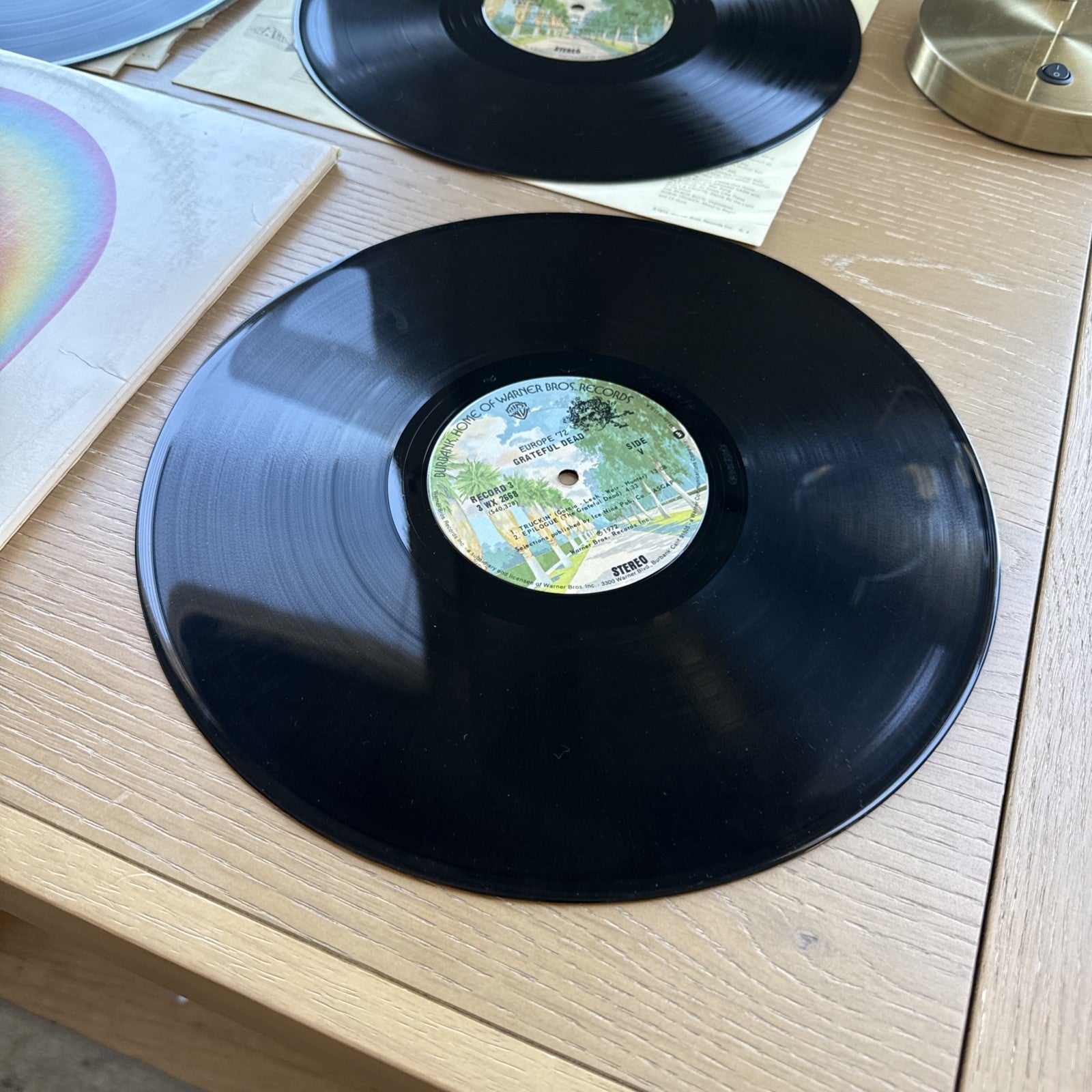 1973 The Grateful Dead Europe 3LP US Pressing VG+ W/ Original Sleeves!
