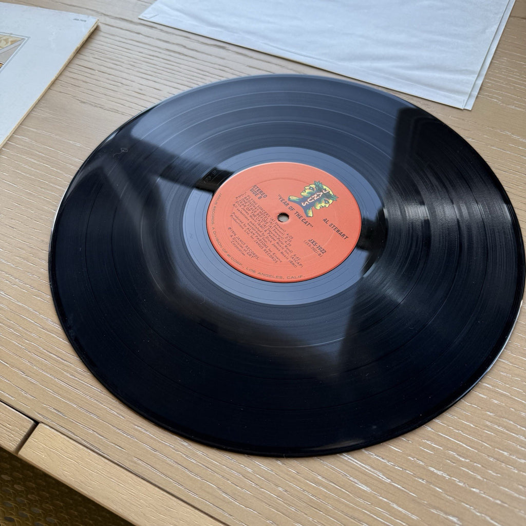 1976 AL STEWART  YEAR OF THE CAT" 1st US Press Complete W/Sleeve! Nice Copy VG+