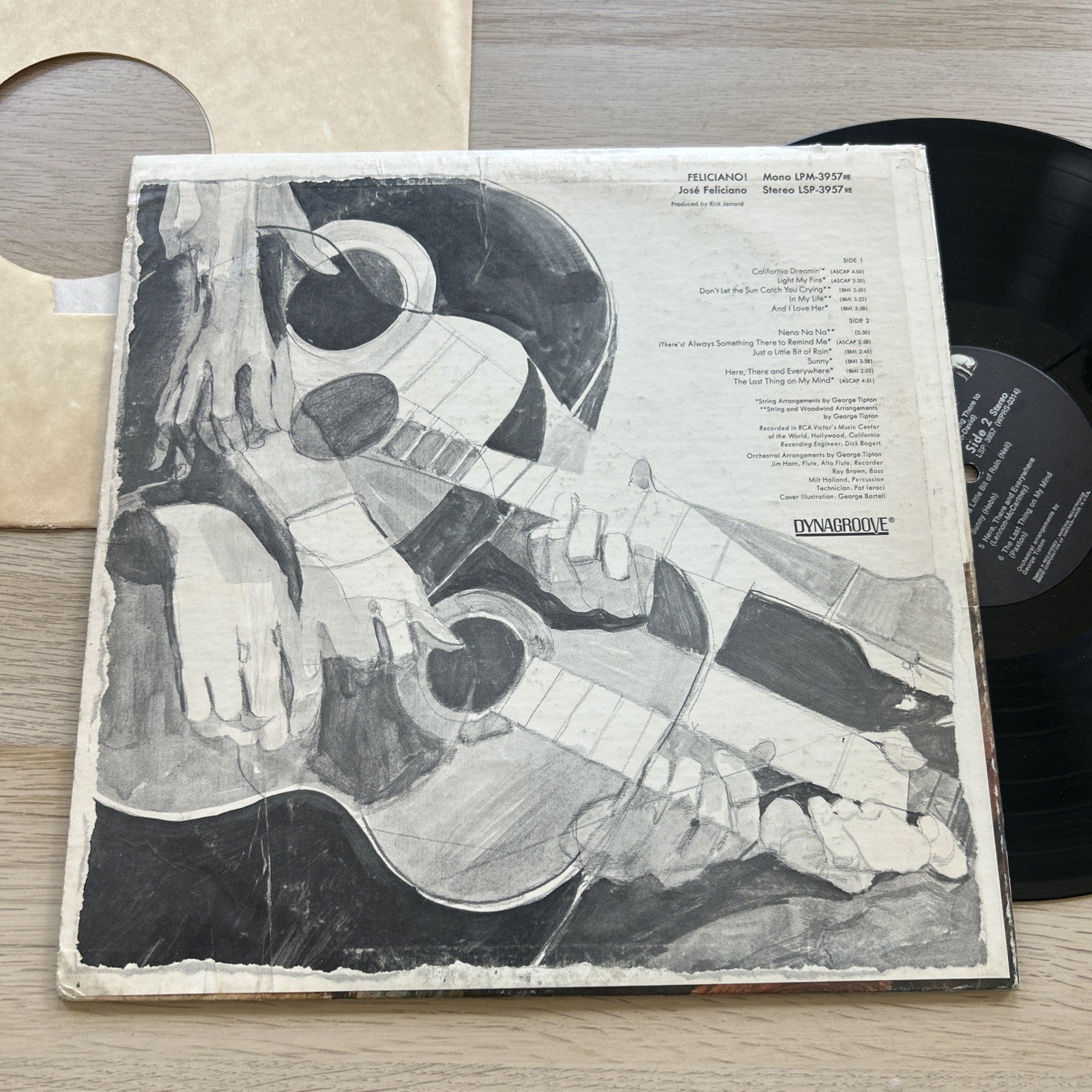 Jose Feliciano- Feliciano! Light My Fire LP RCA Original 1968 Press LSP-3957