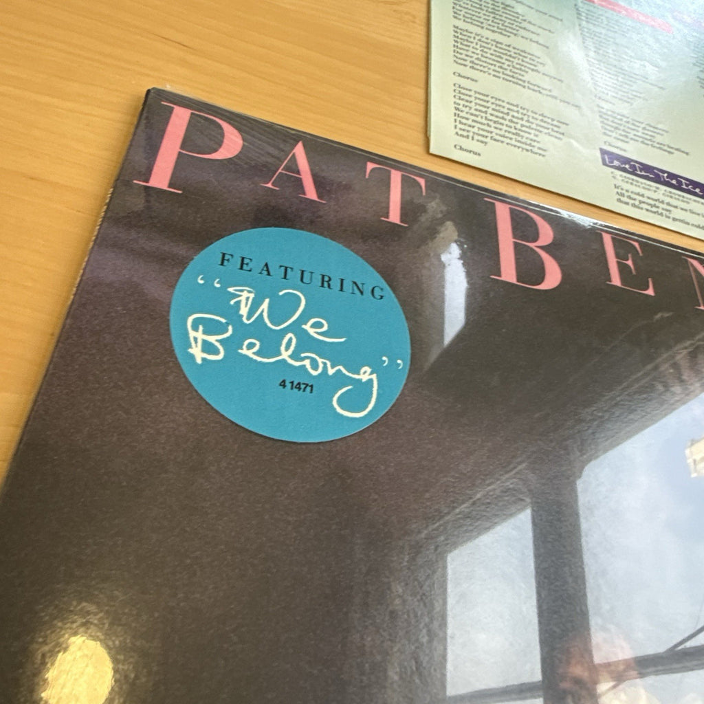 PAT BENATAR Tropico In Shrink! + Rare Fan Club Insert Vinyl W/OG Sleeve Hype EX