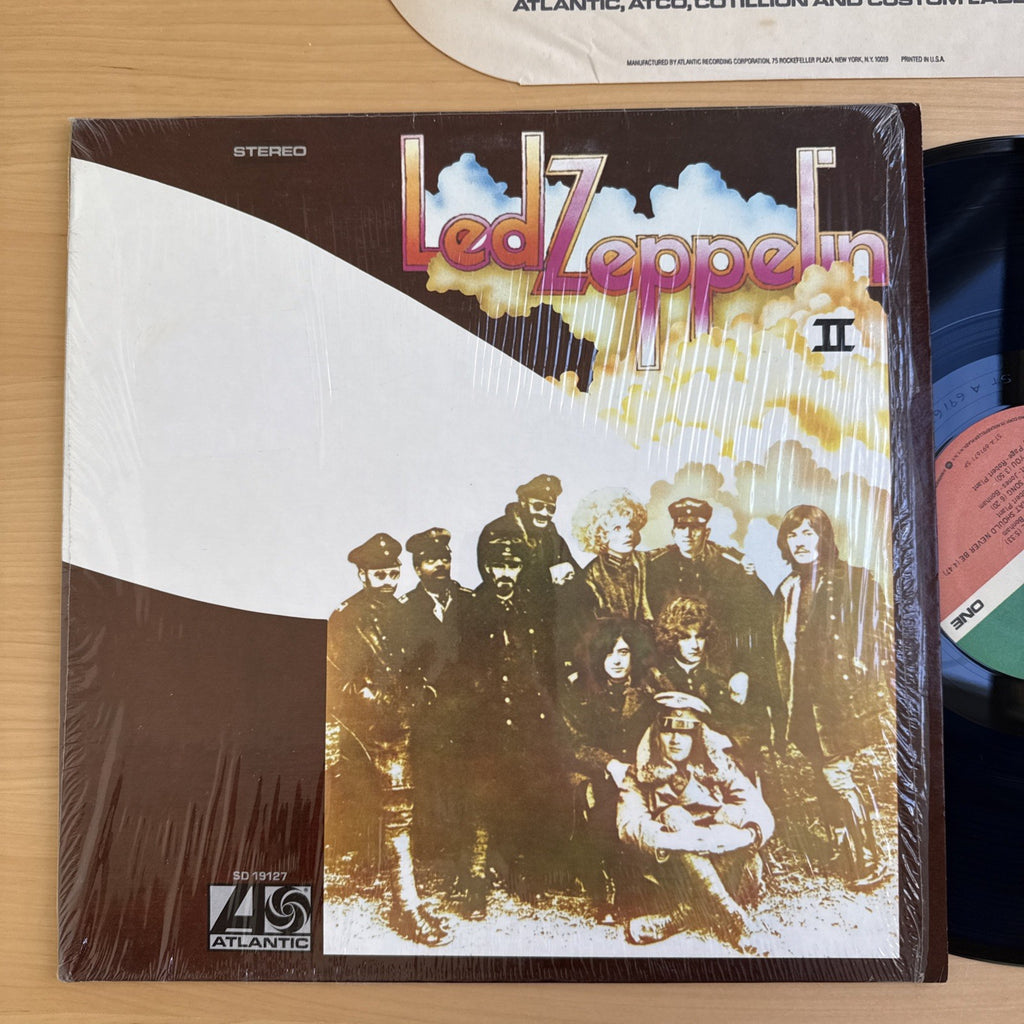LED ZEPPELIN II 1970s Vinyl LP In Shrink! US Press W/Original Sleeve NICE! VG+