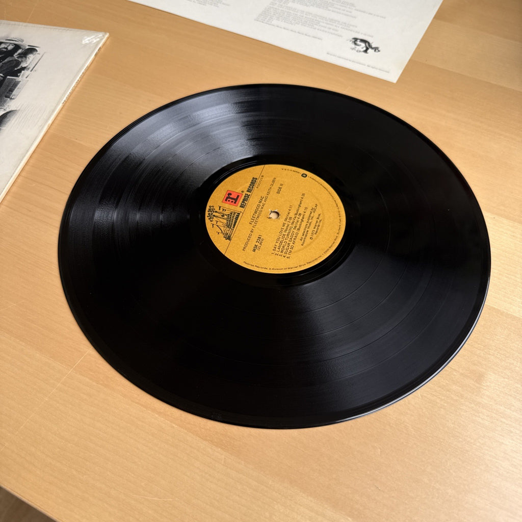 1975 Fleetwood Mac Self Titled LP Original US Press In Shrink + Lyric Insert VG+