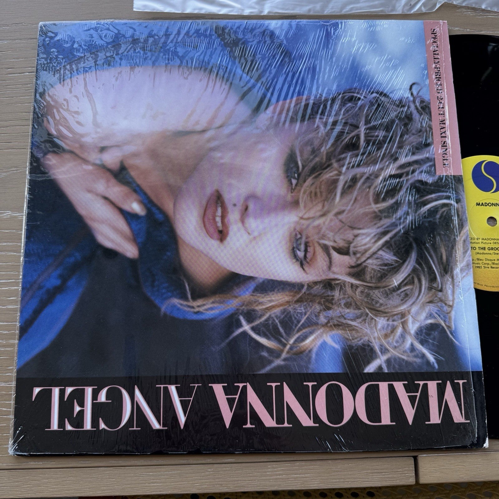 MADONNA - ANGEL / 1984 SIRE RECORDS MAXI SINGLE LP /VG+